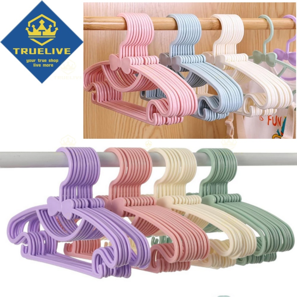Baby Clothing Rack - 30/20/10/5/1PC Baby Kleidung Racks Kunststoff Handtuch