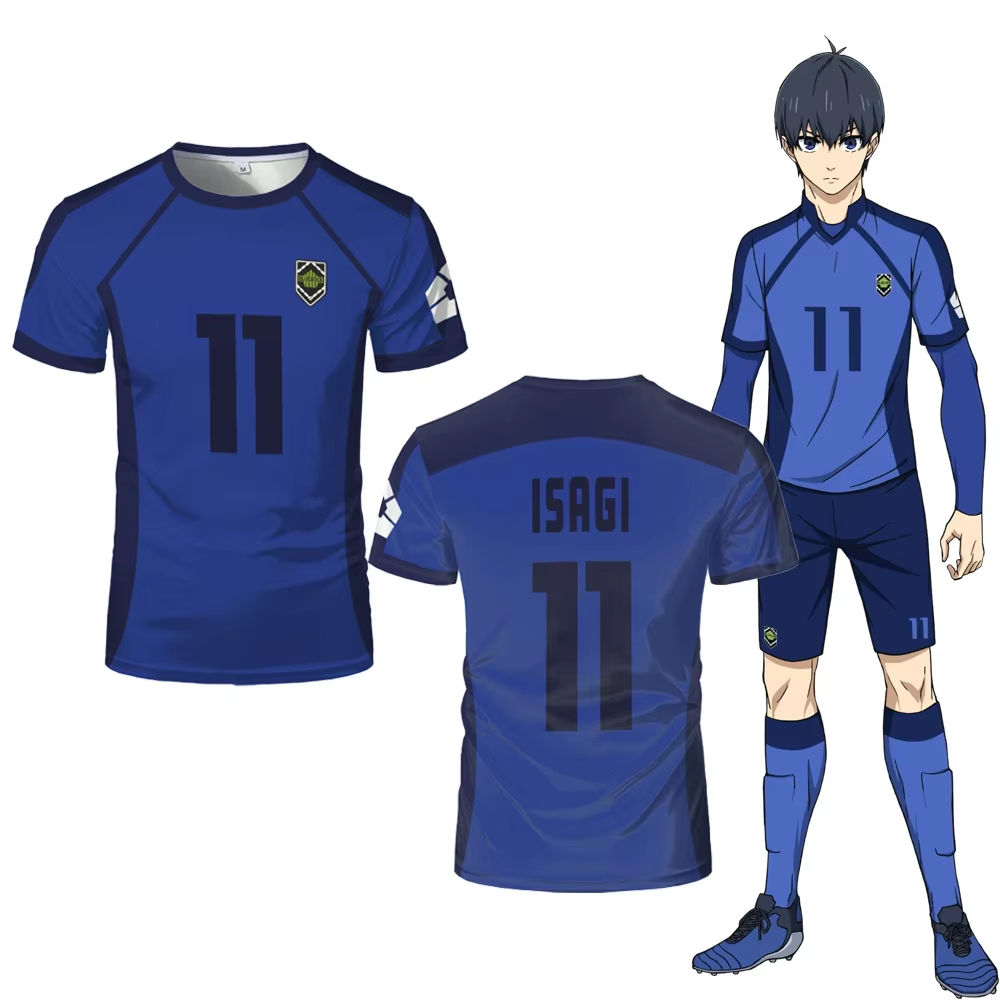 Baby Q Clothing - 2026 Sommer Japanisches Anime Fußball-Trikot T-Shirt
