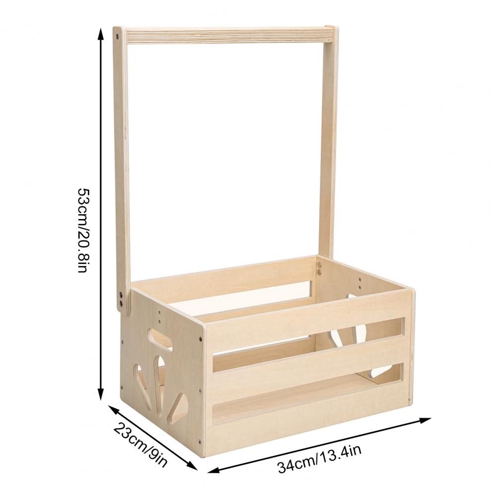 Baby Clothing Rack - Aufbewahrungsregal aus Holz für Babysachen mit