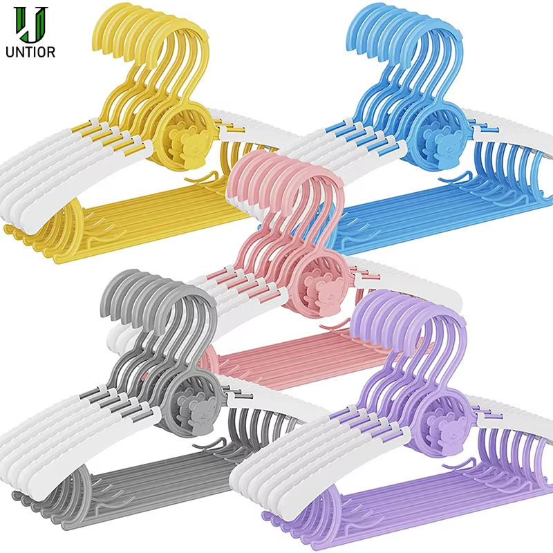 Baby Clothing Rack - 10Pack Anti-Slip Baby Kleiderbügel Einstellbare Lagerung