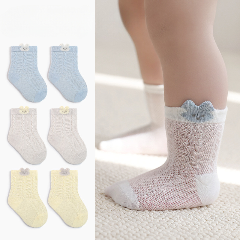 Toddler Sock Set - 4 paare/satz Sommer Infant Baby Mädchen