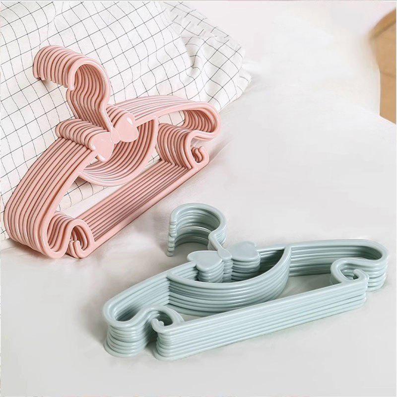 Baby Clothing Rack - 12-teiliges Baby-Kinder-Kleiderbügel-Set, Langlebiger Rutschfester Kleiderständer, Kleinkinder-Kleidungs-Organizer
