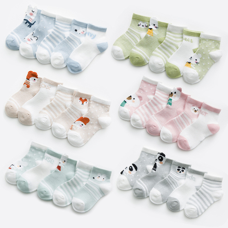 Toddler Sock Set - 5 Paare/los Infant Baby Socken Für