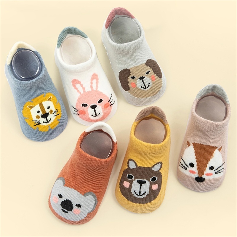Toddler Sock Set - 6 Paare/satz Kinder Baby Boden Socken