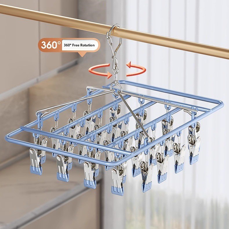 Edelstahl-Mehrfachklemmen-Wäsc – Baby Clothing Rack Bewertung und Preis
