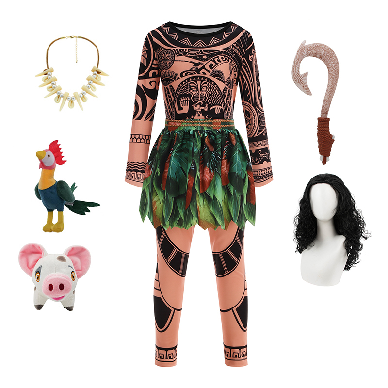 Maui Kinder Cosplay Kostüm Moa – Baby Q Clothing Bewertung und Preis