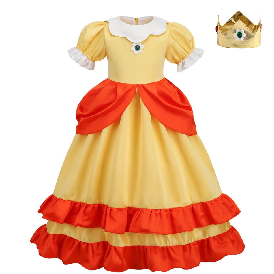 Pfirsich Prinzessin Kleid Mädc – Baby Q Clothing Bewertung und Preis