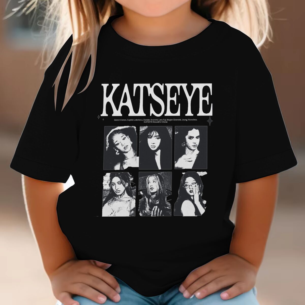 KATSEYE Print Sommer-Tops für  – Baby Q Clothing Bewertung und Preis