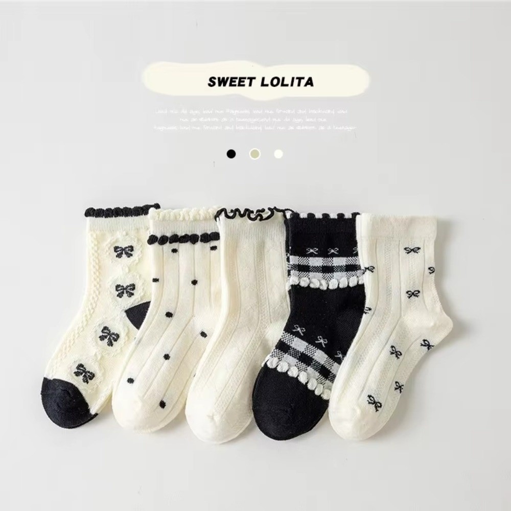 5 Paar Set Baumwoll-Crew-Socke – Toddler Sock Set Bewertung und Preis