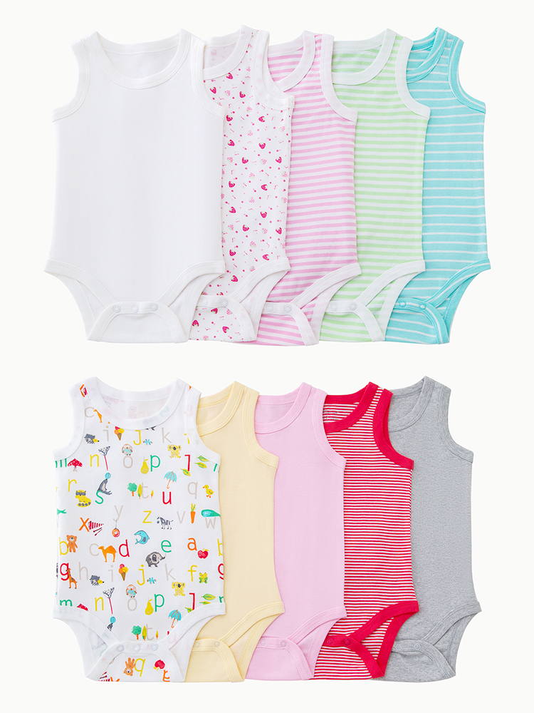 3 stücke Zufällige Neugeborene – Bamboo Bodysuit Baby Bewertung und Preis