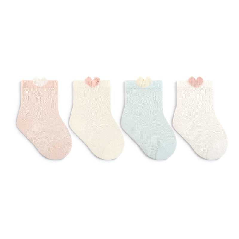 4 paare/satz Sommer Infant Bab – Toddler Sock Set Bewertung und Preis