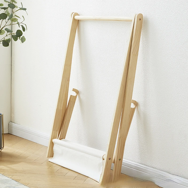 Massivholz boden stehend Kleid – Baby Clothing Rack Bewertung und Preis