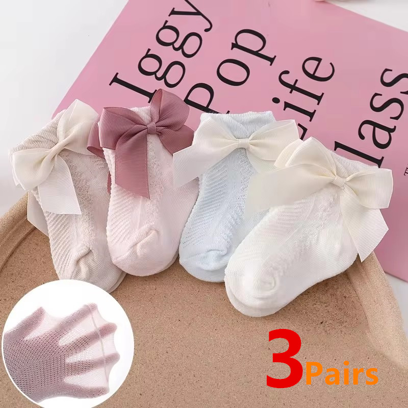 3 Paare/los Sommer Baby Mesh S – Toddler Sock Set Bewertung und Preis