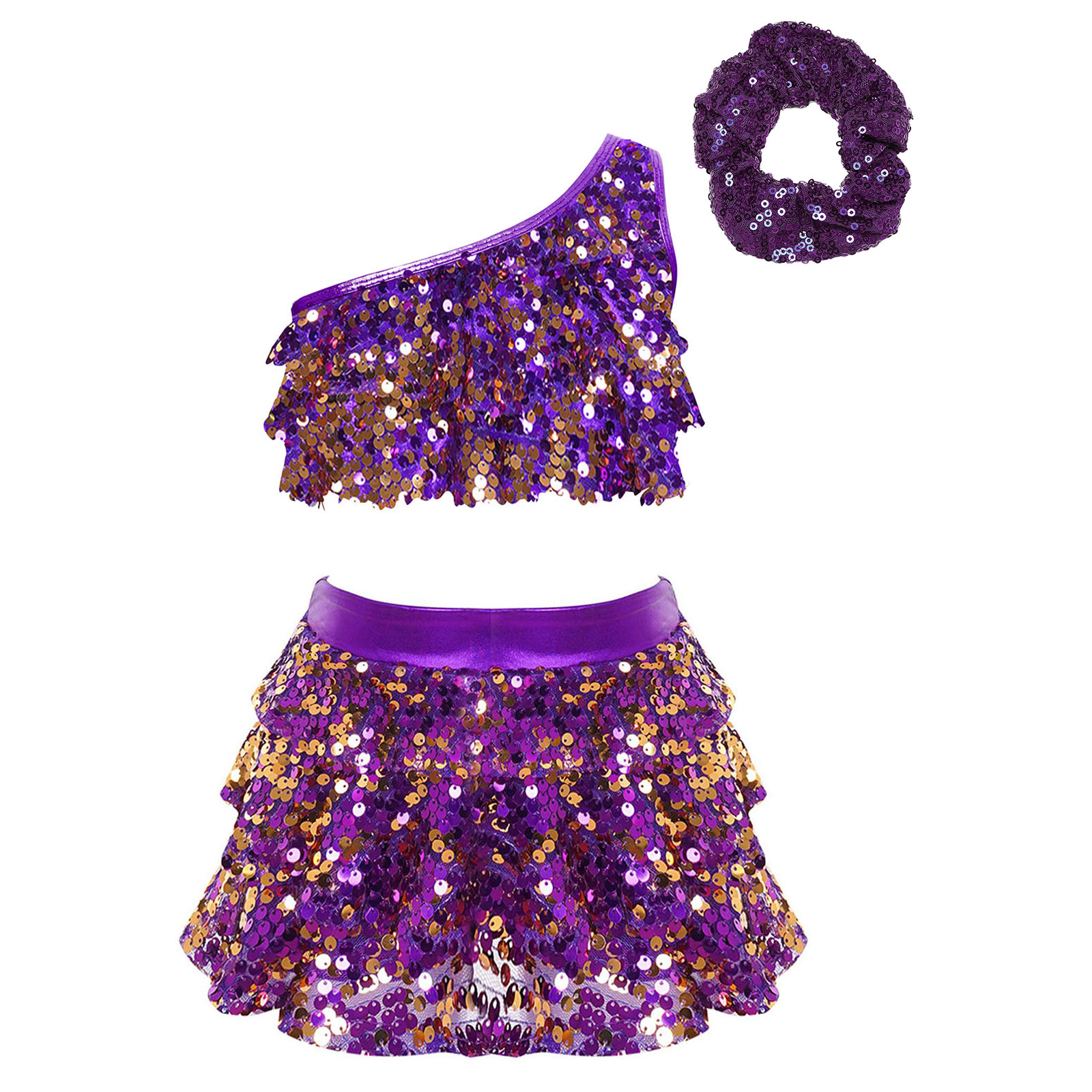 Kinder Mädchen Glänzende Paill – Baby Q Clothing Bewertung und Preis