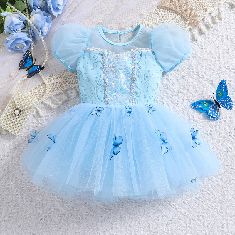 Cinderella Tanzkleid Mädchen S – Baby Q Clothing Bewertung und Preis