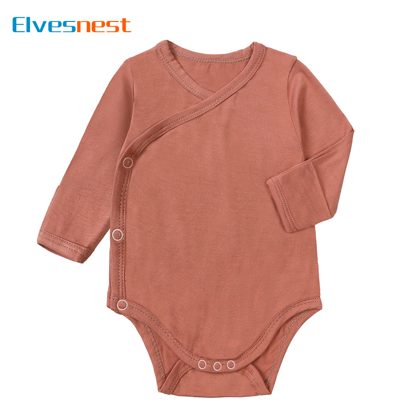 Modische Einfarbige Neugeboren – Bamboo Bodysuit Baby Bewertung und Preis