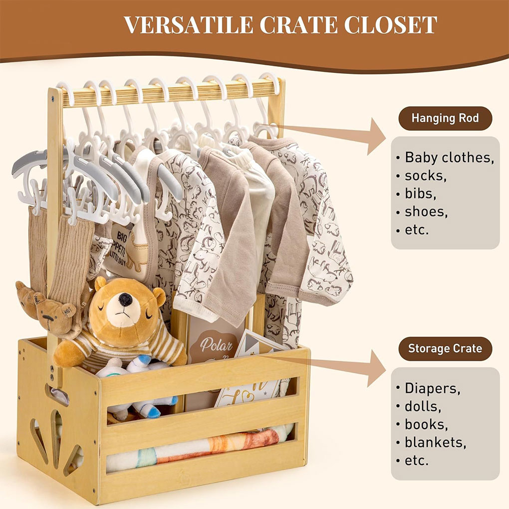 2025, großer Aufbewahrungskorb – Baby Clothing Rack Bewertung und Preis